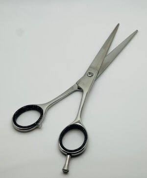 Flat Model Razor Edge Barber Scissor Silver Color