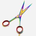 Round Model Razor Edge Barber Scissor Multi Color