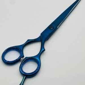 Barber Scissors Blue Color