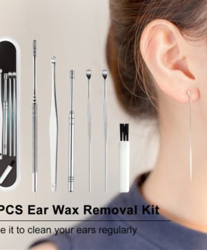 Ear Cleaning Kit Stainless Steel 6 Pcs