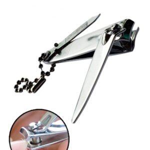 Nail Clipper With Filer & Chain