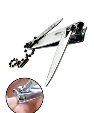 Nail Clipper With Filer & Chain